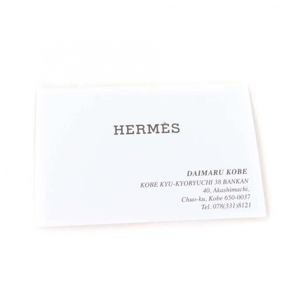 HERMES Orange Silk Scarf - Picture 10 of 11